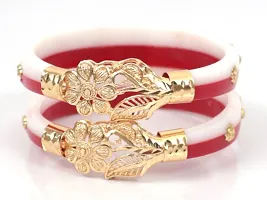 Elegant Brass Bangles Set of 2 Pieces-thumb2