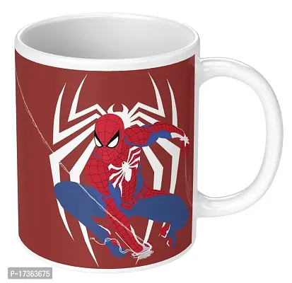 APSRA Print Spiderman Mug|Spiderman Cup|Spiderman Printed Mug|Spiderman Water Mug:Avengers Mug Ceramic Coffee Mug Cup Pack of 1(MG-223)60678