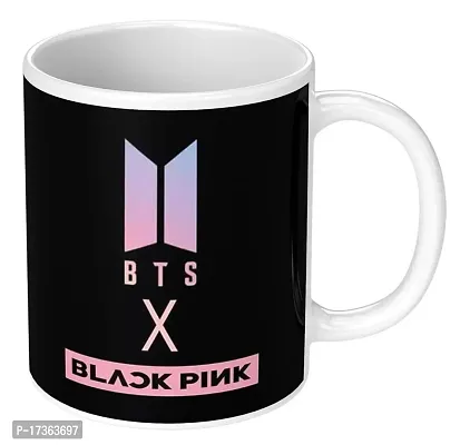 APSRA Print Blackpink Mug|Blackpink Printed Mug|Blackpink Cup|Blackpink in You are|BTS Mug Ceramic Coffee Mug Cup Pack of 1(MG-54)60700