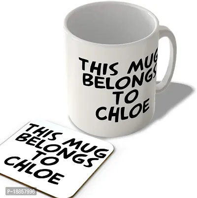 APSRA This Mug Belongs To Chloe - Mug and Coaster Set82142