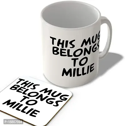 APSRA This Mug Belongs To Millie - Mug and Coaster Set82140