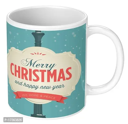 APSRA Print  Printed Mug|Christmas Mug|Merry Christmas Mug Ceramic Coffee Mug Cup Pack of 1(MG-98)60828