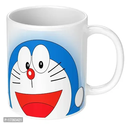 APSRA Print Doraemon Mug|Doraemon Cup|Doraemon Printed Mug|Doremon Mug|Cartoon Mug for Kids Ceramic Coffee Mug Cup Pack of 1(MG-111)60437
