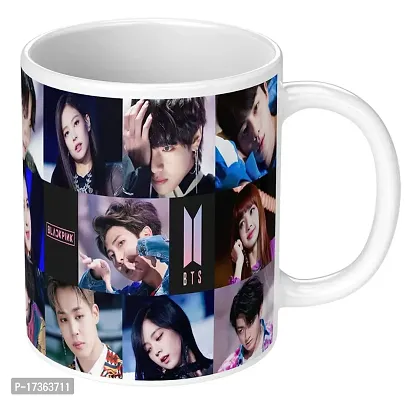 APSRA Print Blackpink Mug|Blackpink Printed Mug|Blackpink Cup|Blackpink in You are|BTS Mug Ceramic Coffee Mug Cup Pack of 1(MG-50)60714-thumb0