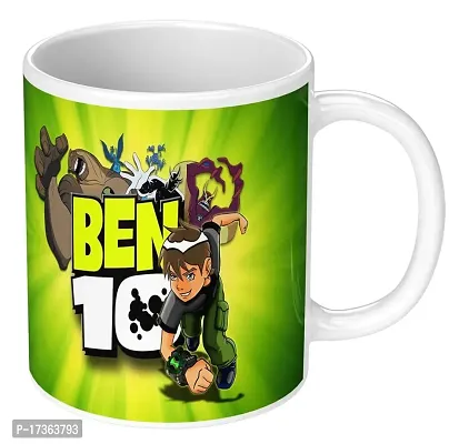 APSRA Print Ben10 Mug|Ben10 Printed Mug|Ben10 Cup|Avengers Mug Ceramic Coffee Mug Cup Pack of 1(MG-38)60796