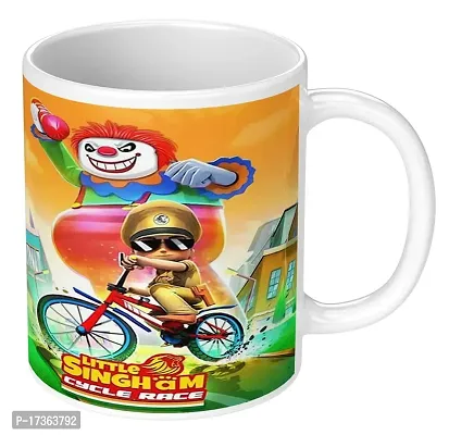 APSRA Print Little Singham Mug|Little Singham Cup|Little Singham Printed Mug|Cartoon Mug Ceramic Coffee Mug Cup Pack of 1(MG-215)60795