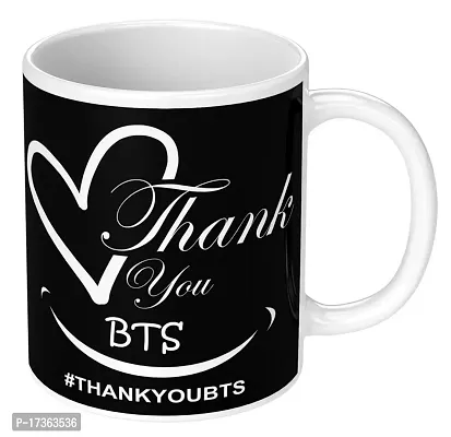 APSRA Print BTS Mug|BTS Cup|BTS Printed Mug|BTS Signature Mug|BTS Logo Mug Ceramic Coffee Mug Cup Pack of 1(MG-83)60544