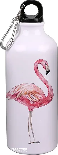 APSRA Bird Printed Sipper Water Bottle Sports Water Bottle Sleek Insulated For Gym School Sports Yoga Cyclists Runners Hikers Beach Goers Picnics Camping 600 ML 56-thumb0