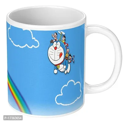 APSRA Print Doraemon Mug|Doraemon Cup|Doraemon Printed Mug|Doremon Mug|Cartoon Mug for Kids Ceramic Coffee Mug Cup Pack of 1(MG-117)60658-thumb0