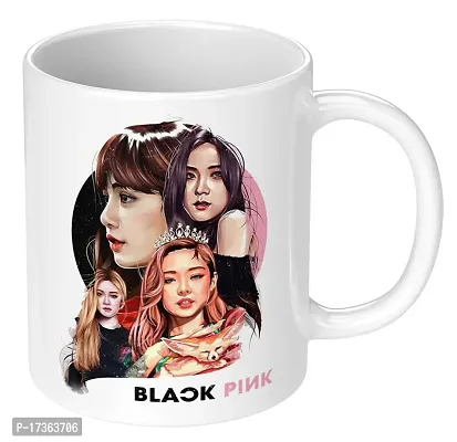 APSRA Print Blackpink Mug|Blackpink Printed Mug|Blackpink Cup|Blackpink in You are|BTS Mug Ceramic Coffee Mug Cup Pack of 1(MG-49)60709-thumb0