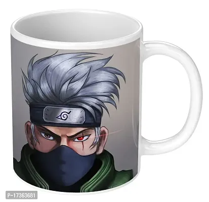 APSRA Print Naruto Mug|Naruto Printed Mug|Naruto Cup|Kakashi Mug|Naruto Ceramic Coffee Mug Cup Pack of 1(MG-172)60684-thumb0