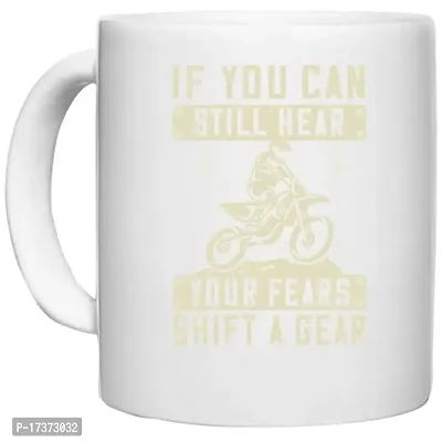 APSRA Motor Cycle | If You can Still Hear Your Fears, Shift a Gear 2 Perfect for Gifting [330ml]