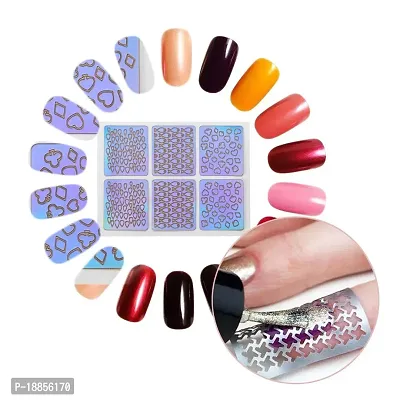 3D Design Self Adhesive Tip Nail Art Stickers - PACK OF 4-thumb3