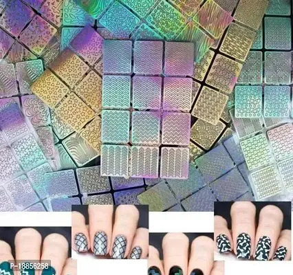 3D Design Self Adhesive Tip Nail Art Stickers - PACK OF 4-thumb2
