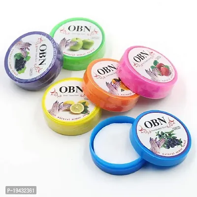 Obn Nail Polish Remover, Round shape Wet Wipes, Multi-Fruit Flavored, 192 wipes in 6 box (Pack of 6)-thumb0