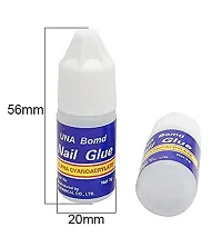 Artificial Nail Glue for Fake Nails/Professional Nail Art Glue Manicure Tool For Fake/False Nails (SET OF 5) x3g-thumb1