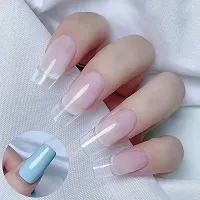 100 pcs High Quality Transparent Nails-thumb2