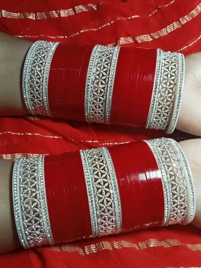 Designer top bridal chura