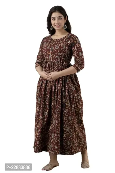 Pure Cotton Maternity Kurti For Womans Feeding Baby-thumb5