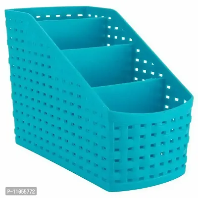 Achanchi Compact Basket, Storage Basket Box, Storage Basket For Kitchen, Storage Basket For Bathroom, Compact Basket, Plastic Storage Basket, Storage Basket For Office, Bathroom Storage Box, Pack Of 1-thumb0