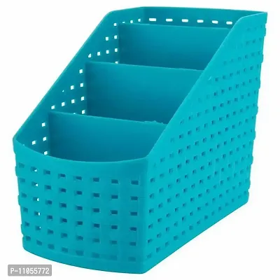 Achanchi Compact Basket, Storage Basket Box, Storage Basket For Kitchen, Storage Basket For Bathroom, Compact Basket, Plastic Storage Basket, Storage Basket For Office, Bathroom Storage Box, Pack Of 1-thumb2