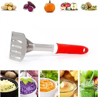 Achanchi Handy Veg Masher, Handy Masher for Potato, Pavbhaji Masher, Potato Masher, Vegetables Masher, Masala Dosa Masher, Vegetables Masher for Kitchen, Food Masher, Pack of 1-thumb2