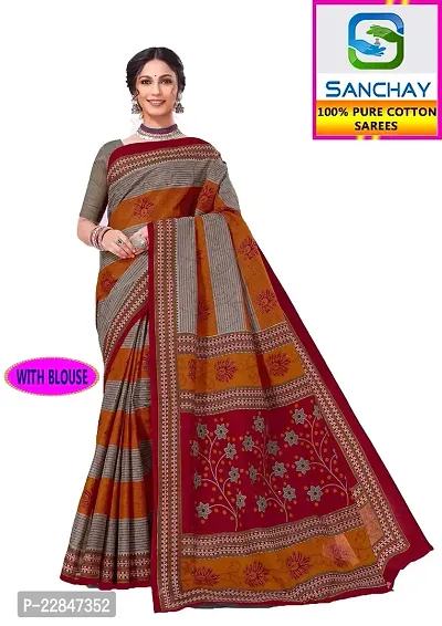 Cotton Sarees: Buy Indian Designer Pure Cotton Sarees Online | Utsav Fashion