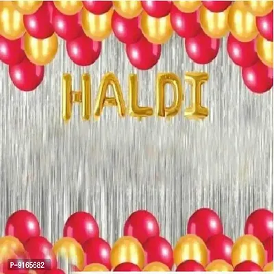 Happy Haldi Decoration 33 Pcs set