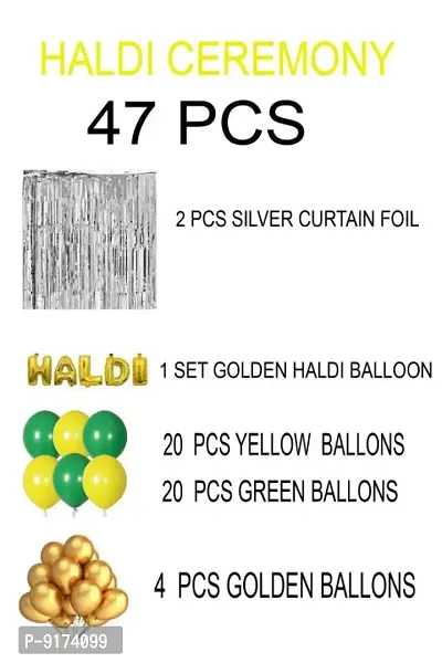 happy haldi decoration set-thumb2