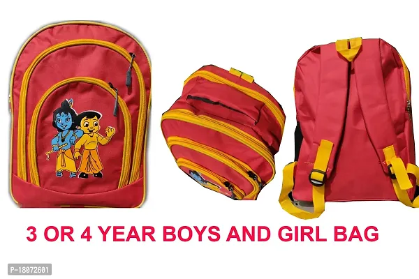 Decent school bag for Boys, girls Printed  Pre-School For (LKG/UKG/) Child School Bag Waterproof School Bag Waterproof School Bag ( Multicolor, ) For Kid Boy , Girl-thumb2