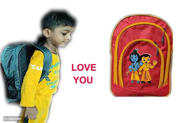 Decent school bag for Boys, girls Printed  Pre-School For (LKG/UKG/) Child School Bag Waterproof School Bag Waterproof School Bag ( Multicolor, ) For Kid Boy , Girl-thumb3