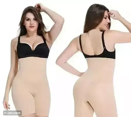 Stylish Beige Cotton Blend Tummy Shaper For Women-thumb0