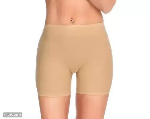 Stylish Beige Cotton Blend Tummy Shaper For Women-thumb0
