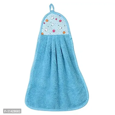 Femfairy Home Store Microfibre Wash Basin Towel Soft Hand Towel for Bathroom Hanging Napkins for Kitchen 200 GSM, Pack of 6, 40 x 28 cm, Multicolor-thumb3