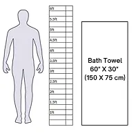 Femfairy Cotton Bath Towel 500 GSM (Navy Blue)-thumb4