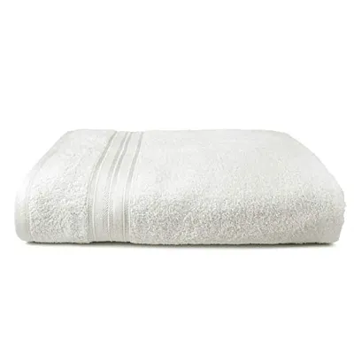 Femfairy Signature Collection 600 GSM Extra Large Bath Towel Oversized 90cm x 180cm Set of 1 (White)