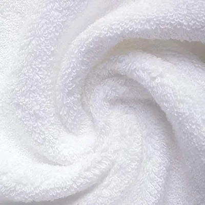 Femfairy 100% Cotton Large Full Size White Bath Towels for Hotel and Spa, Super Soft Absorbent Antibacterial, 300 GSM, Full Large Size-60 inch x 30 inch or 152 cm x 76 cm