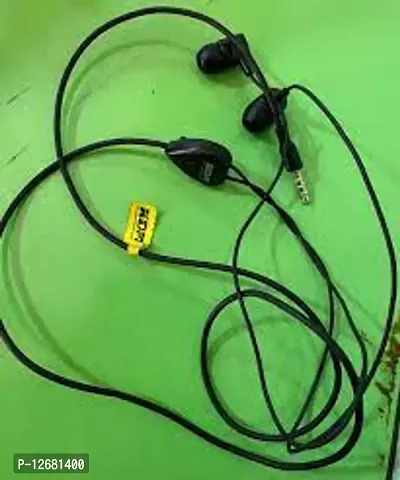 Stylish In-Ear Black Wired Earphones