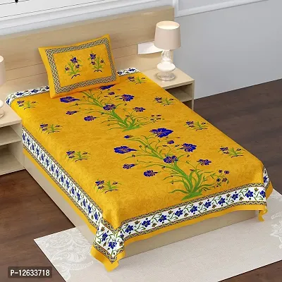 Single Bedsheet With 1 Pillow Cover-thumb0