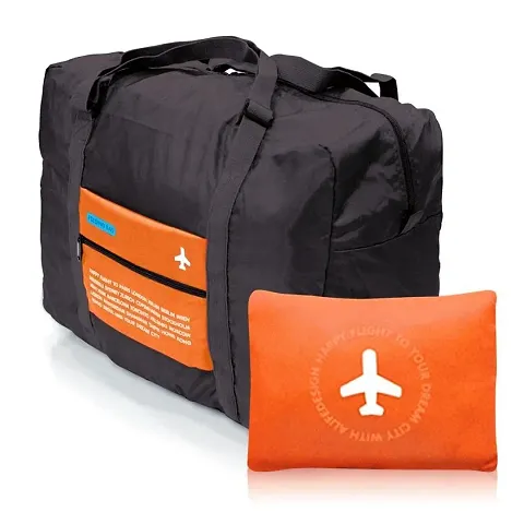 Henceberry Flight Foldable Bag - Polyester Waterproof Foldable Large Capacity Storage Multifunctional Luggage Bag, Folding Travel Luggage Duffle Bag for Men Women Unisex Portable Airplane Bag