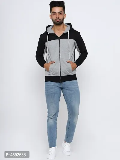 Men'S Full Sleeve Sweatshirts With Zipper-thumb4