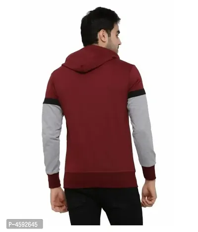 Full Sleeve Solid Men Sweatshirt Multi Color-thumb5