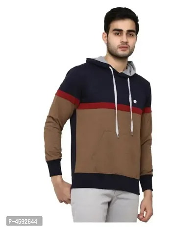Full Sleeve Solid Men Sweatshirt Multi Color-thumb2