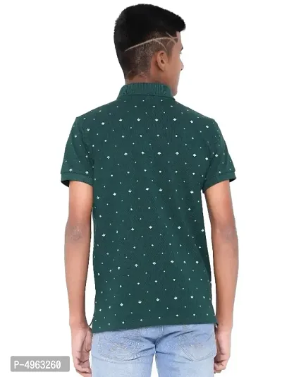 MADTEE POLO POLKA PRINT T SHIRT-thumb5