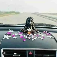 Seiri Adiyogi Shiva Statue for Car Dash Board, Pooja  Gift, Mahadev Murti, Idol, Lord Adiyogi Shankara for Home  Office Decor (ADIYOGI JI in Black)-thumb3