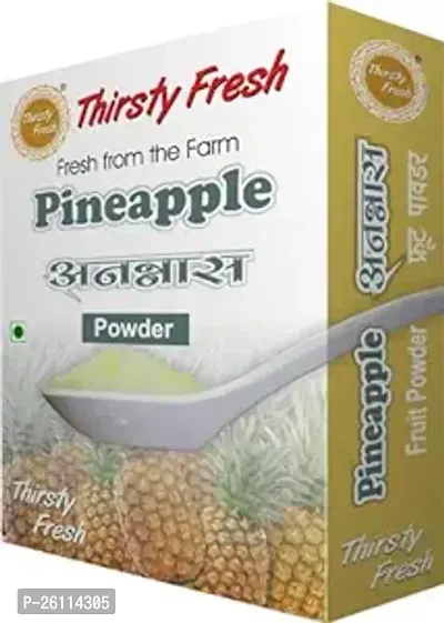 Thirsty Fresh Pineapple Powder ndash; Ready to Use for Cake Ice Cream Shake (500g, Pack of 5 x 100g)