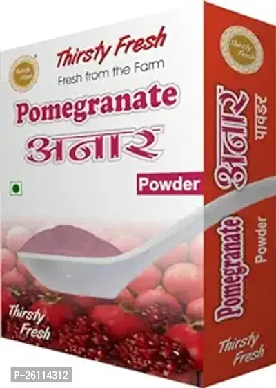 Thirsty Fresh Pomegranata Powder Ready to Use for Cake Ice Cream Shake (500g, Pack of 5 x 100g)