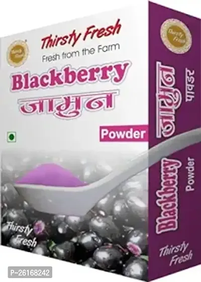 Thirsty Fresh BlackBerry Powder ndash; Ready to Use for Cake Ice Cream Shake (500g, Pack of 5 x 100g)
