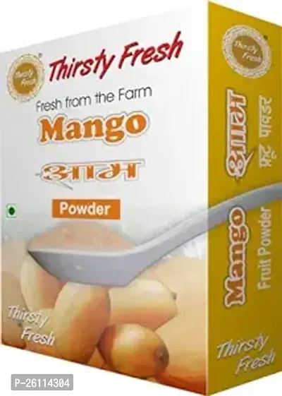 Thirsty Fresh Mango Powder ndash; Ready to Use for Cake Ice Cream Shake (500g, Pack of 5 x 100g)-thumb0