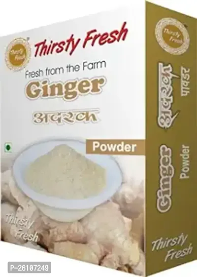 Thirsty Fresh Ginger Powder ndash; Dehydrated Ready To Use For Kitchen (500g, Pack of 5 x 100g)-thumb0
